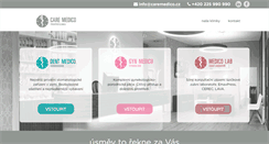 Desktop Screenshot of caremedico.cz